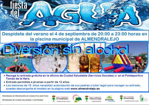 Cartel Fiesta del Agua