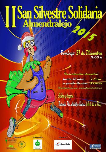 Cartel San Silvestre Solidaria 2015