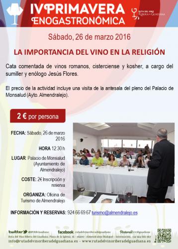 La importancia del vino en la religión