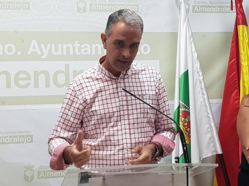 El concejal de Seguridad Ciudadana, Juan Arias