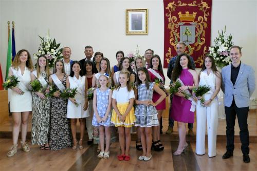 Foto de familia acto proclamación Feria 2019