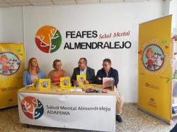 El alcalde muestra su disposición a seguir colaborando con Feafes Almendralejo- Adafema