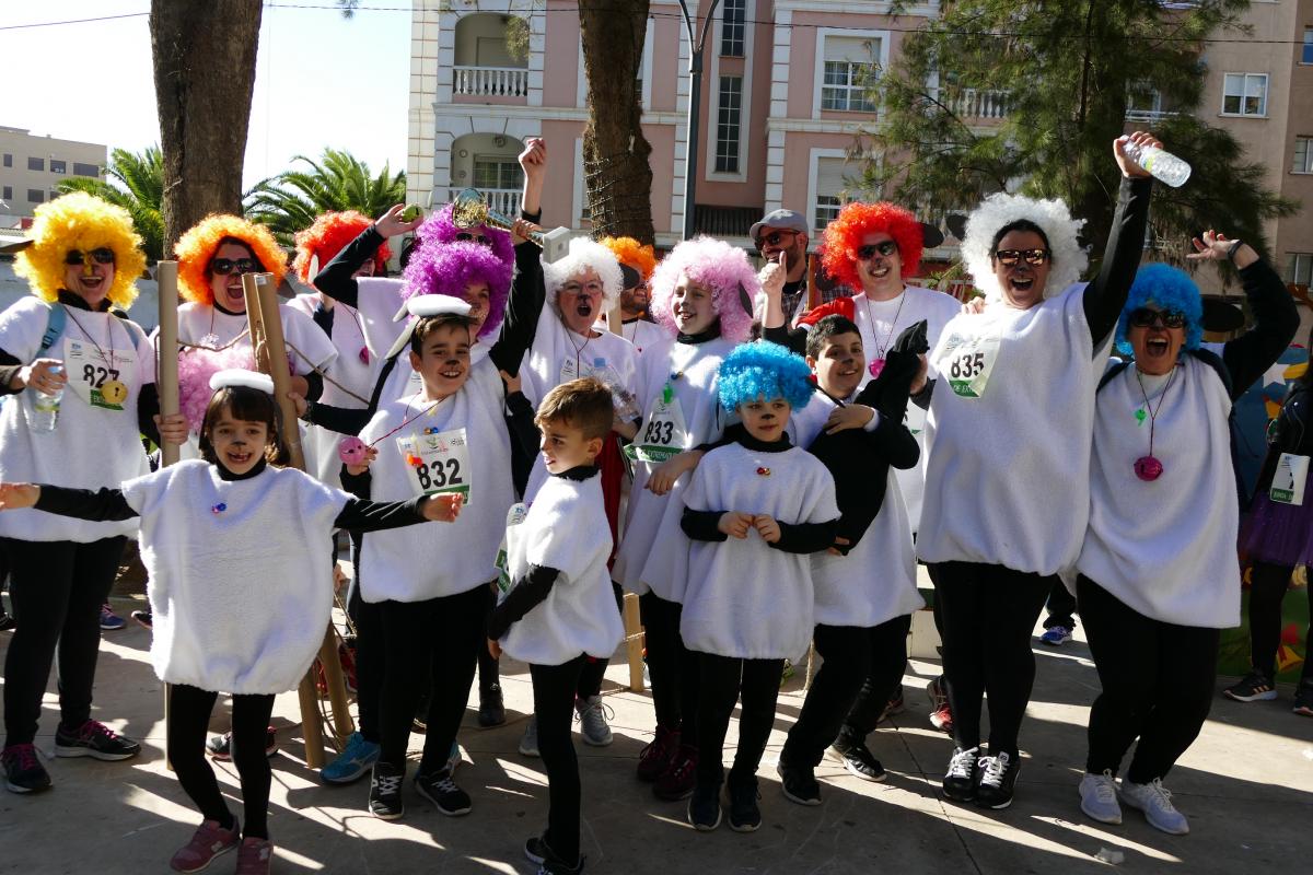 1.300 personas participan en la San Silvestre 2019 a beneficio de Includes