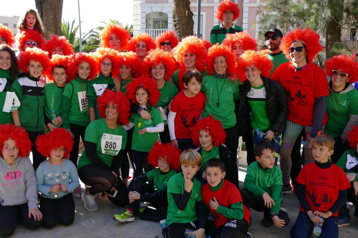 1.300 personas participan en la San Silvestre 2019 a beneficio de Includes