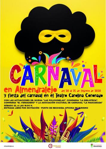 Un baile de disfraces o un taller de reciclaje de máscaras son algunas de las novedades del Carnaval 2020
