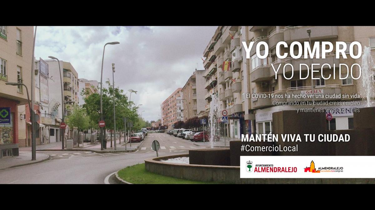 El Ayuntamiento presenta una campaña de apoyo al comercio local 