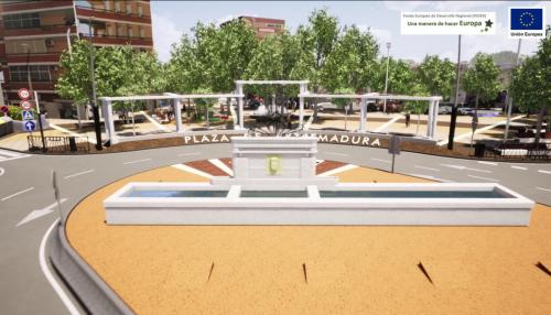 El proyecto de la Plaza de Extremadura se somete a consulta pública