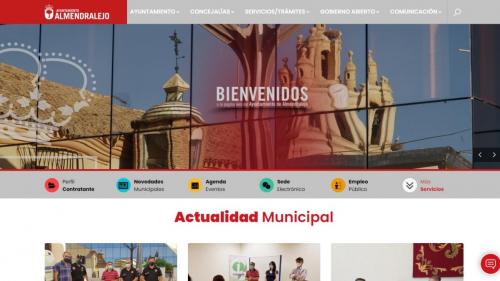 El Ayuntamiento cuenta con una nueva web más dinámica, moderna, ágil y con más servicios al ciudadano