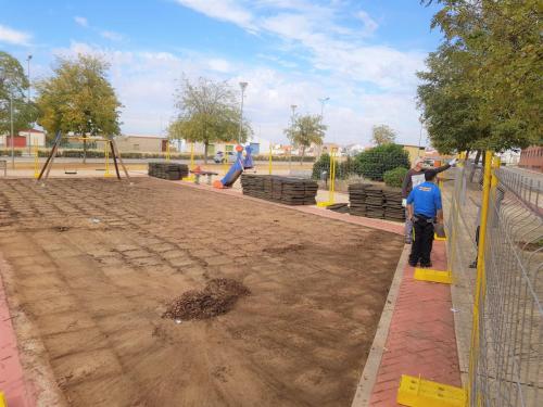 Arrancan las obras de remodelación del Parque de Cantalgallo