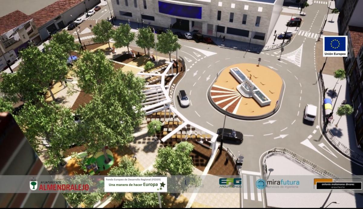 plaza de extremadura