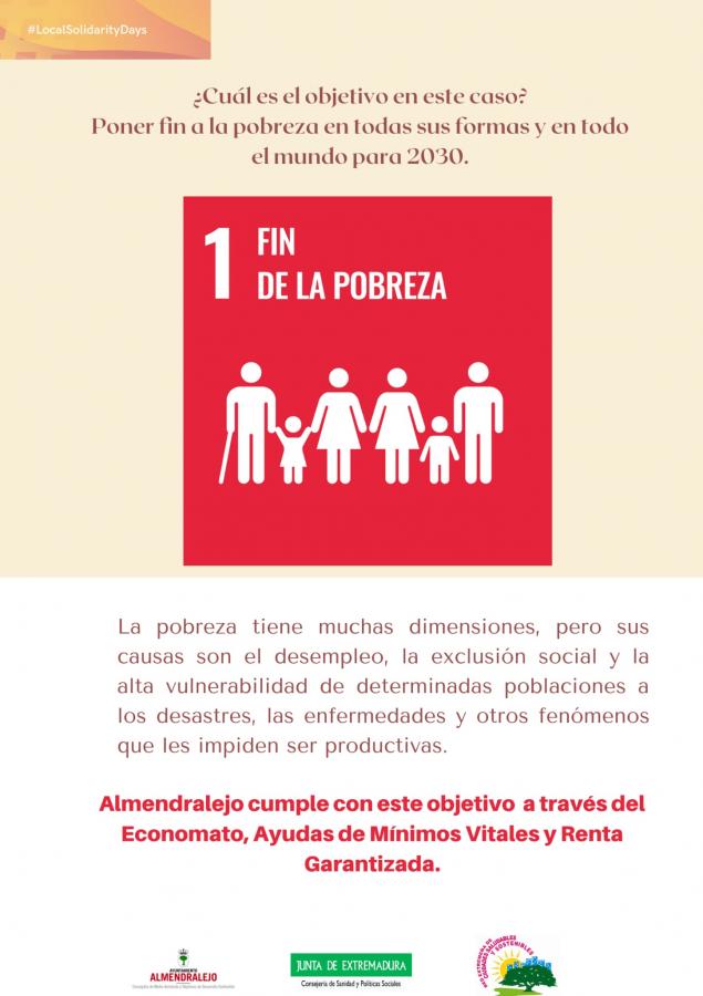 El Ayuntamiento se suma a la celebración de los Días Europeos de la Solidaridad Local