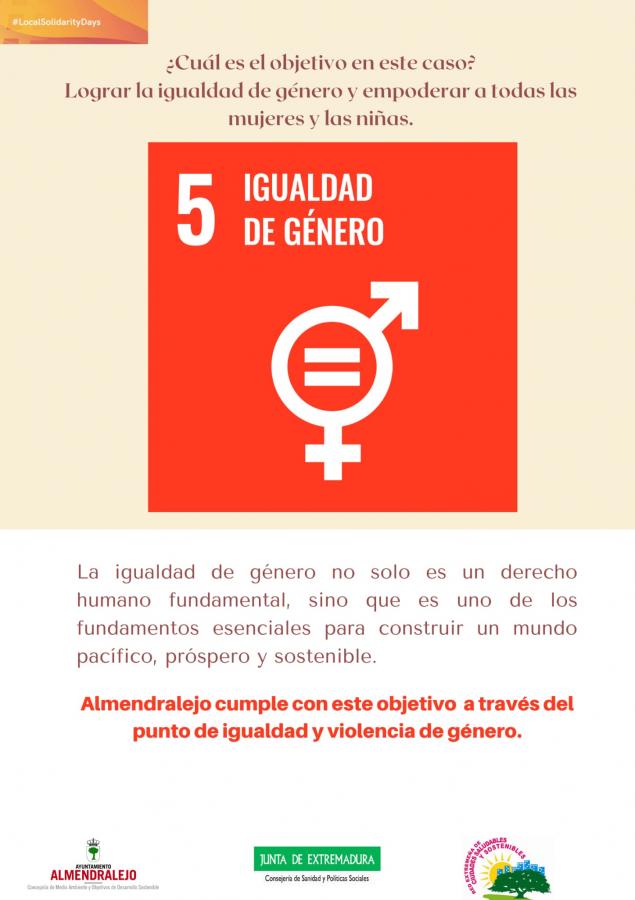 El Ayuntamiento se suma a la celebración de los Días Europeos de la Solidaridad Local