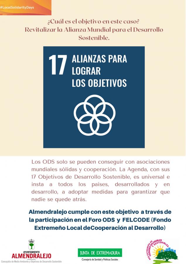 El Ayuntamiento se suma a la celebración de los Días Europeos de la Solidaridad Local