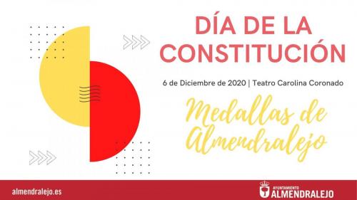 Las Medallas de Almendralejo se entregan el domingo en el acto del Día de la Constitución