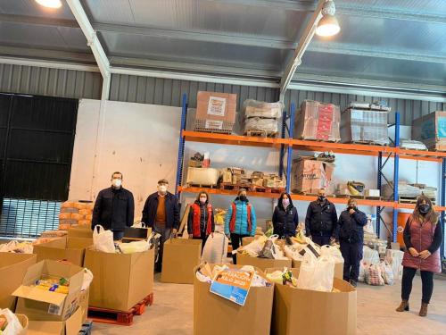 La Macro Operación Kilo recauda  de 2500 kilos de alimentos para la Plataforma Solidaria