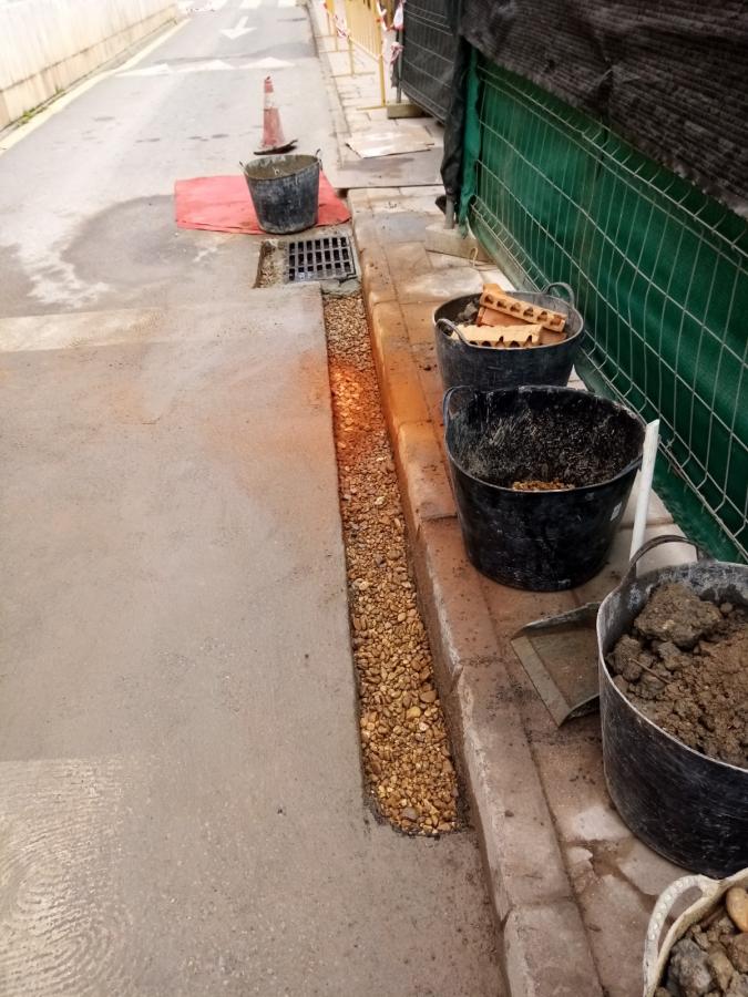 El Ayuntamiento interviene para solucionar el problema de filtración de agua del Parque de Espronceda