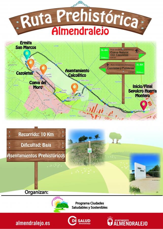 Almendralejo: Ruta Senderista Prehistórica - Badajoz, Ruta-España (3)