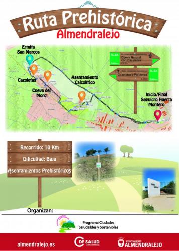 La Concejalía de Salud presenta una Ruta Prehistórica de 10 kilómetros