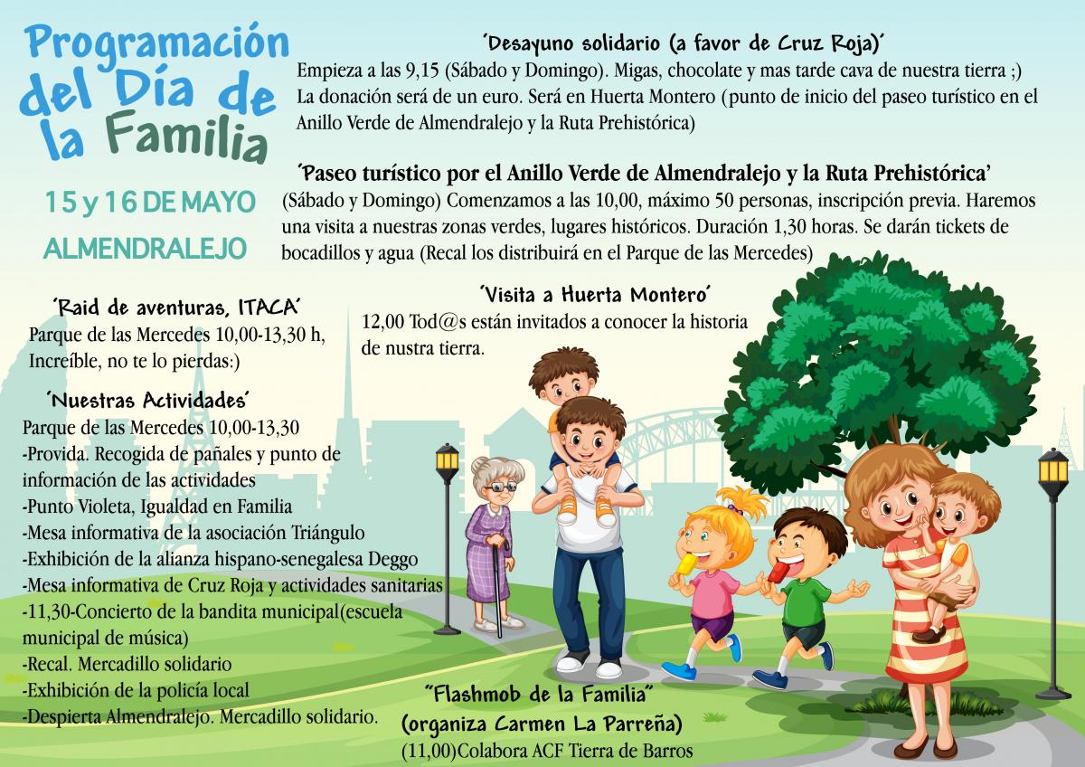 El Parque de Las Mercedes acoge numerosas actividades el sábado para celebrar el Día de la Familia