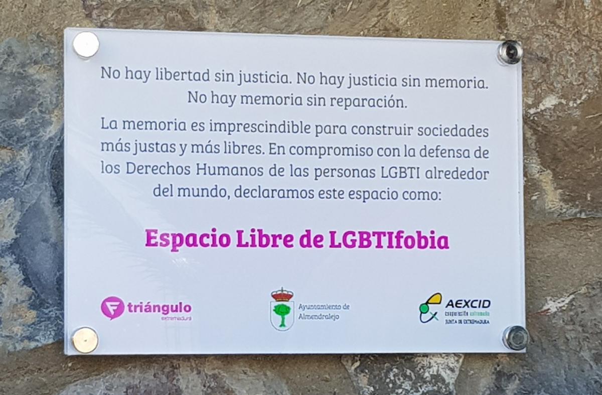 Almendralejo se une a la Red Extremeña de Pueblos libres de LGTBIfobia