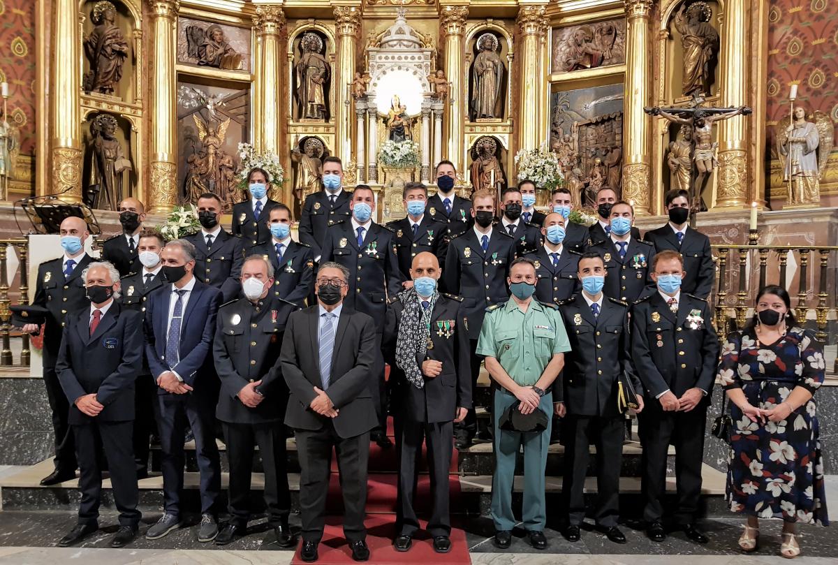 La Policía Nacional reconoce la labor del alcalde y el concejal de Seguridad Ciudadana