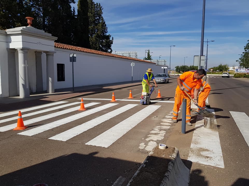 El Ayuntamiento licita el contrato de pintura de señalización horizontal viaria por un importe de 50.000 euros