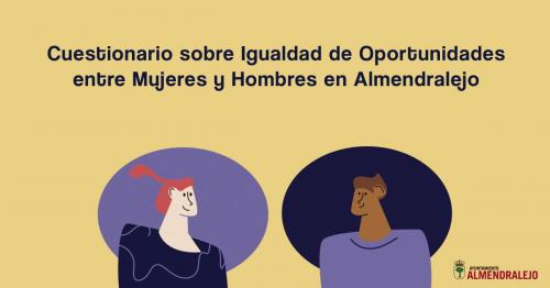 Cuestionario sobre Igualdad de Oportunidades entre Mujeres y Hombres en Almendralejo