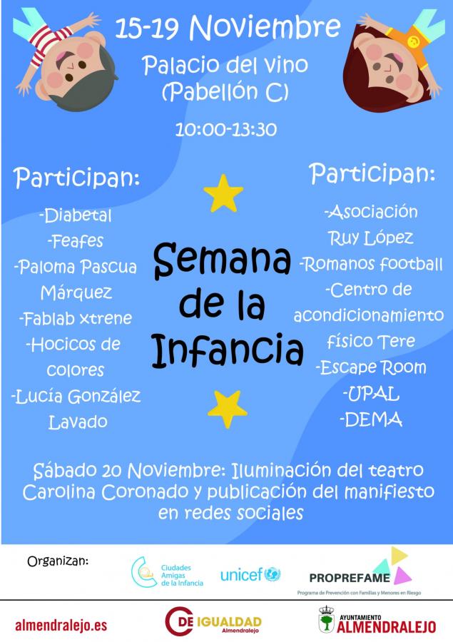 Macarena Domínguez presenta las actividades de la Semana de la Infancia