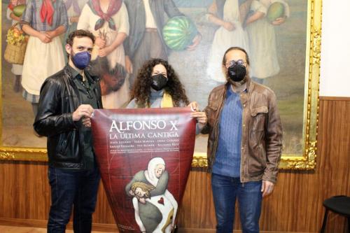 'Alfonso X. La última cantiga' se pone en escena el viernes en el Carolina Coronado