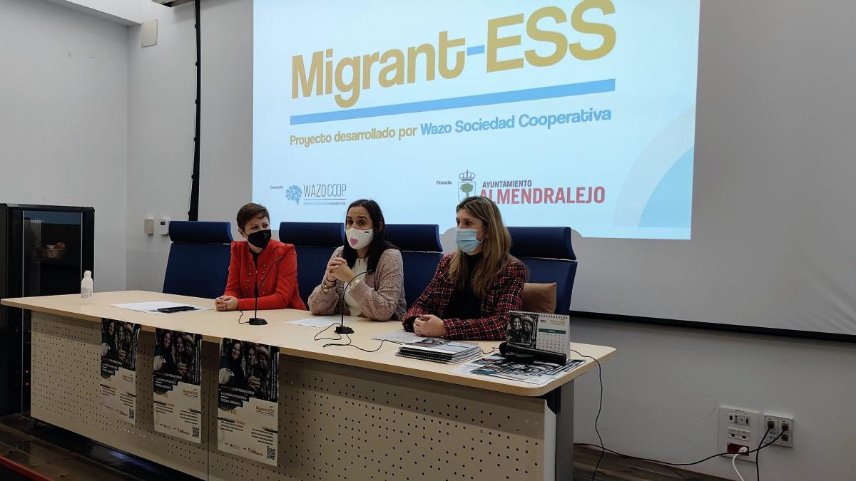 El alcalde clausura el programa Migrant-Ess de Wazo