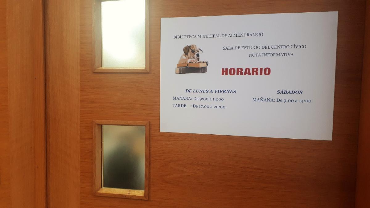 Horario biblioteca