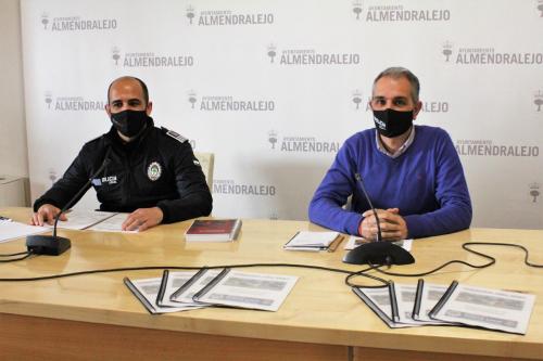 La Policía Local de Almendralejo presenta la memoria del 2021