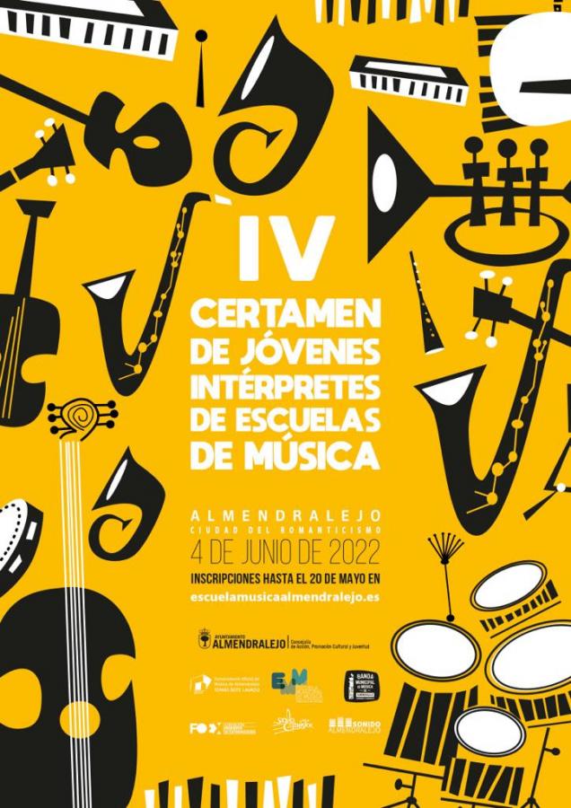 El Teatro Carolina Coronado acogerá la cuarta edición  del Certamen Jóvenes Intérpretes de Escuelas de Música 