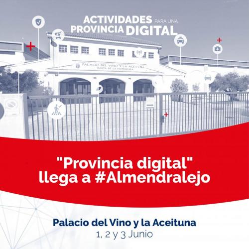El Palacio del Vino acogerá las actividades de Provincia Digital