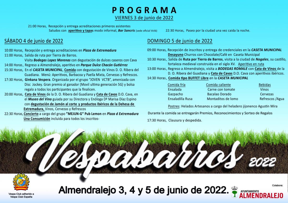 El Ayuntamiento espera afluencia de turismo con la celebración de Vespabarros
