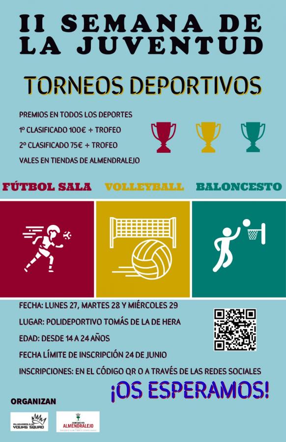 La Semana de la Juventud se celebrará del 27 de junio al 3 de julio organizada por la asociación “Young Squad”