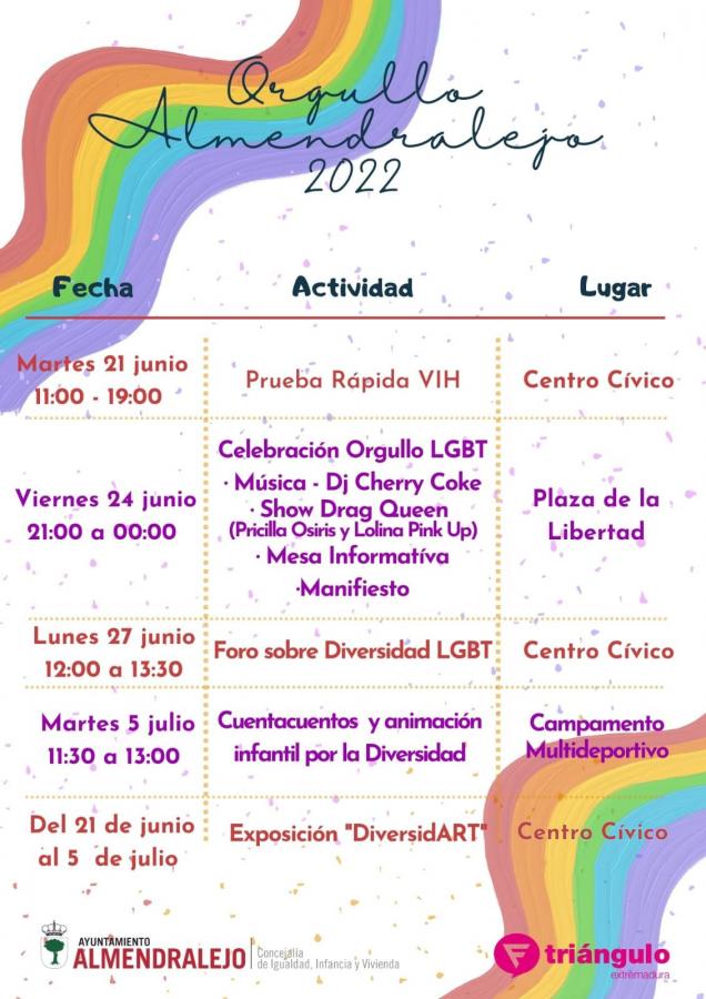 Igualdad presenta los actos del Día del Orgullo LGBT