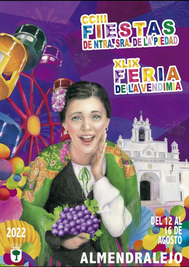 Festejos presenta el cartel de la Feria 2022 de la artista local Yolanda Cabrera
