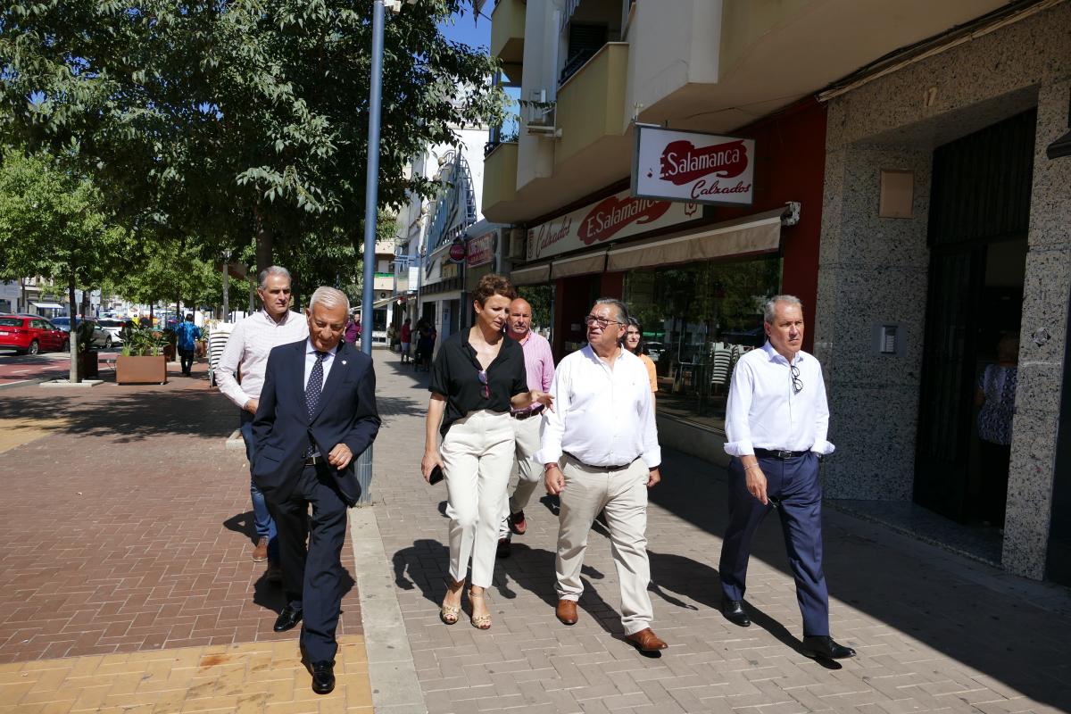 El alcalde visita con la secretaria general de Coordinación Territorial las zonas afectadas por la DANA de 2021