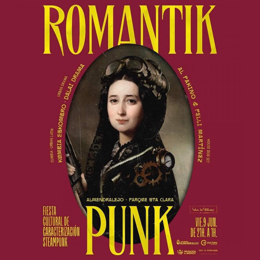 La fiesta joven Romantik Punk  será el viernes en el parque de Santa Clara