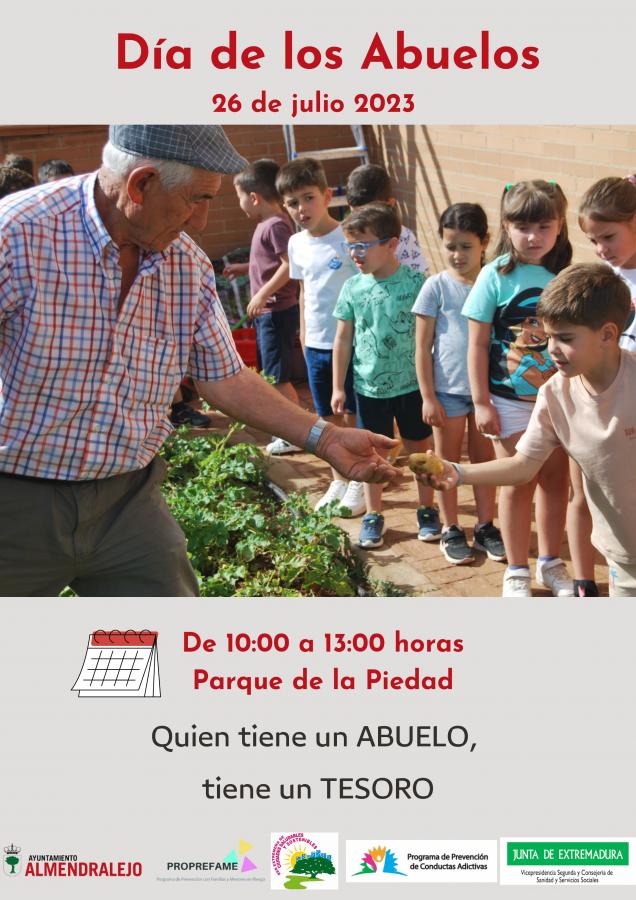 El Día de los Abuelos se celebrará el 26 de julio en el Atrio de la Piedad