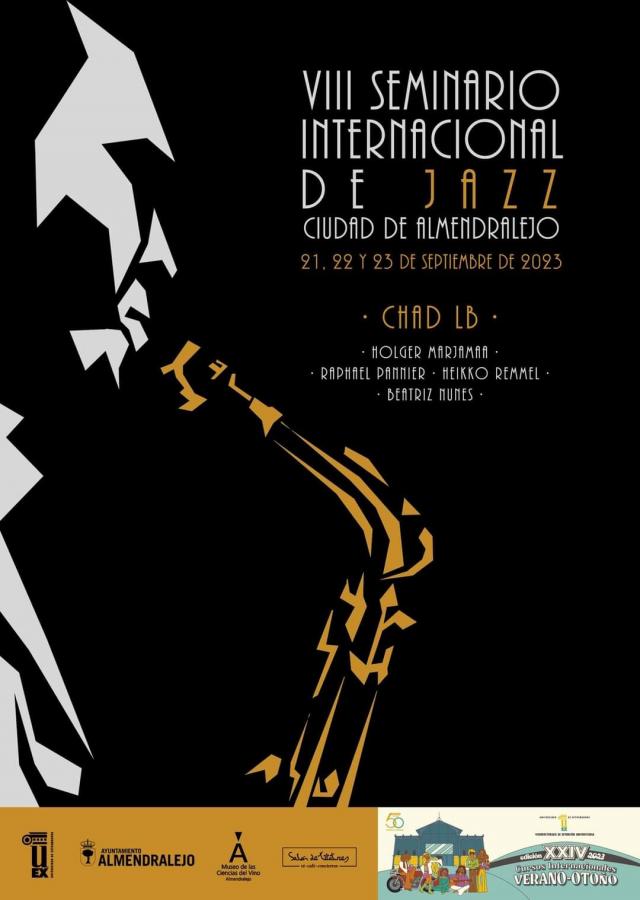 El VIII Seminario de Jazz se celebra en Almendralejo del 21 al 23 de septiembre