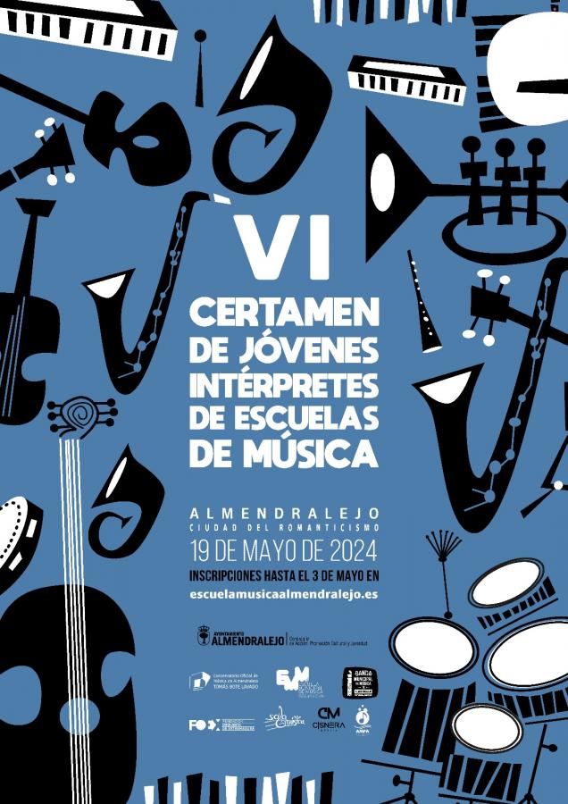 Abierto el plazo de inscripción de la sexta edición del Certamen Jóvenes Intérpretes de Escuelas de Música