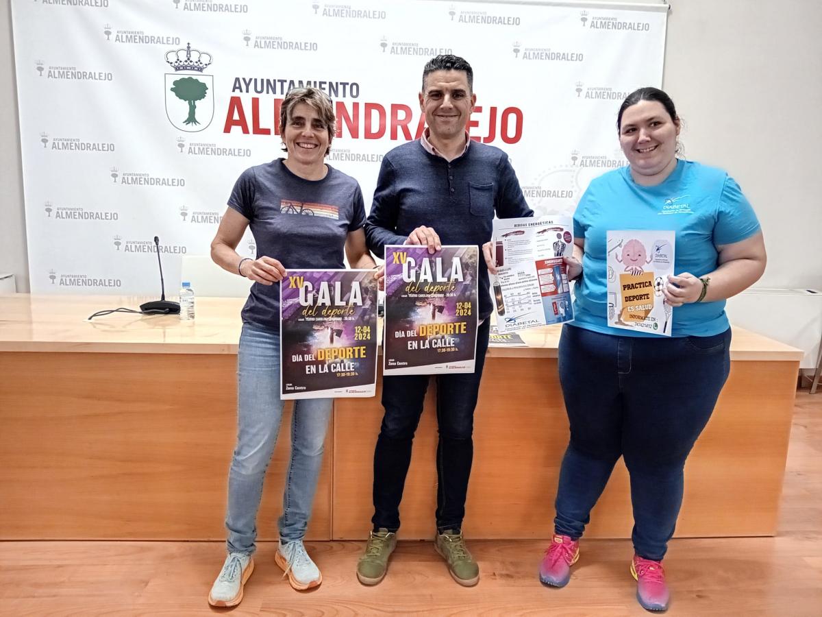 XV GALA DEL DEPORTE DE ALMENDRALEJO Y DÍA DEL DEPORTE EN LA CALLE