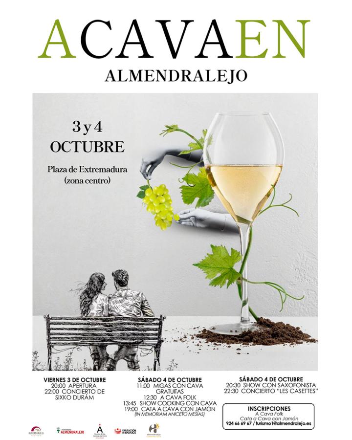 Turismo presenta una nueva edición de “A Cava en Almendralejo” este fin de semana en la Plaza de Extremadura