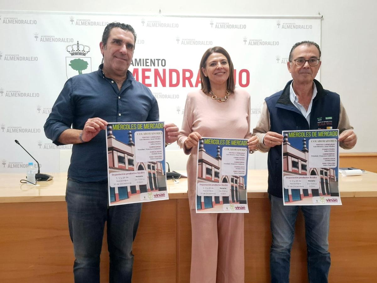 Josefina Barragán presenta el proyecto “Los Miércoles de Mercado” junto a la especialidad de Servicios de Bar y Cafetería del proyecto Escala Vinae