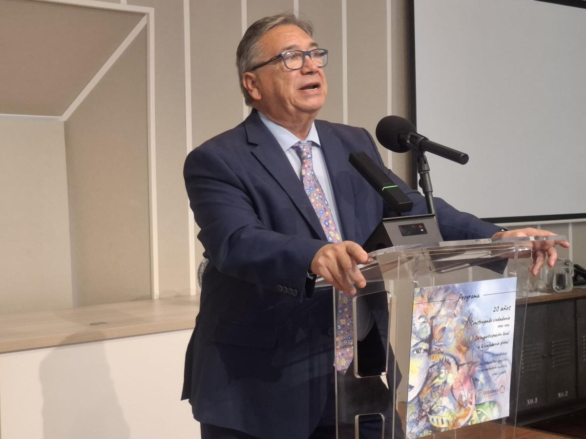 José María Ramírez participa en la conmemoración del 20º aniversario de la Fundación Ciudadanía en Almendralejo