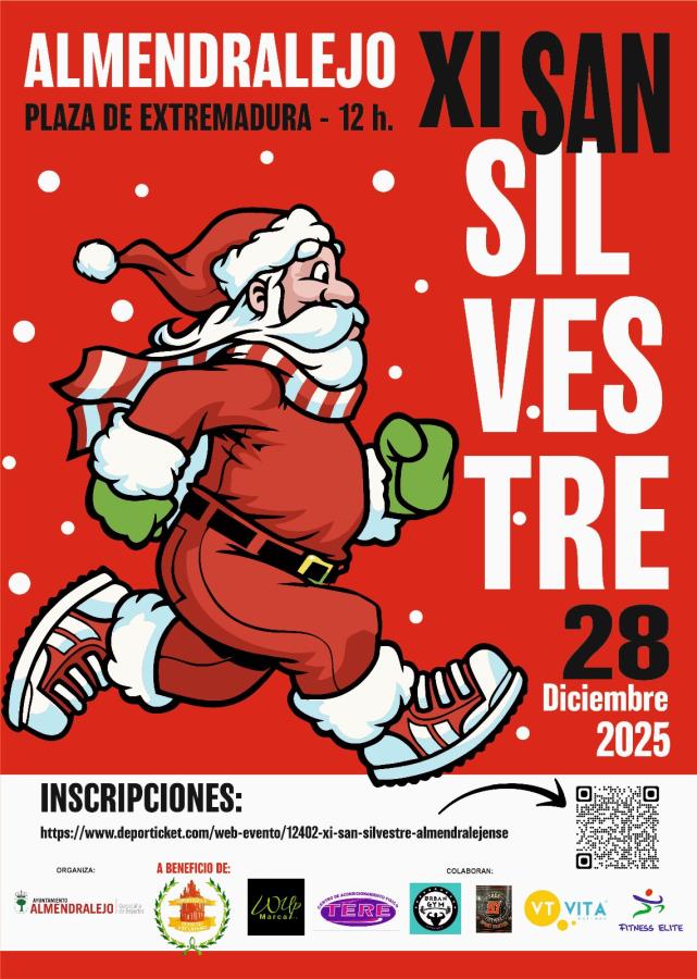 Deportes presenta la XI San Silvestre que se celebrará el 28 de diciembre con 1.700 participantes