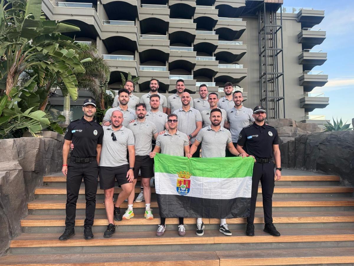 La Policía Local de Almendralejo participará en el II Torneo Internacional de Fútbol 7 para Policías – Maspalomas 2025