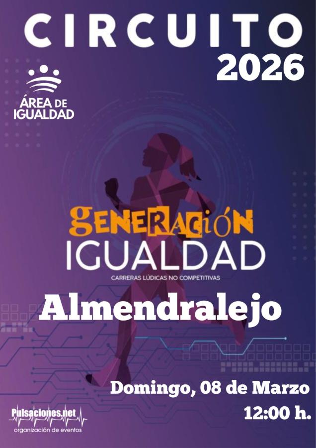 Abierto el plazo de inscripción de la Carrera por la Igualdad que se celebrará el 8 de marzo